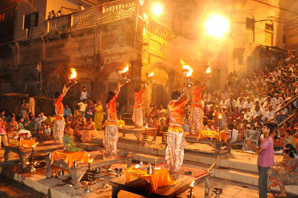 Evening Ganga Aarti With Dinner And Private Transfer