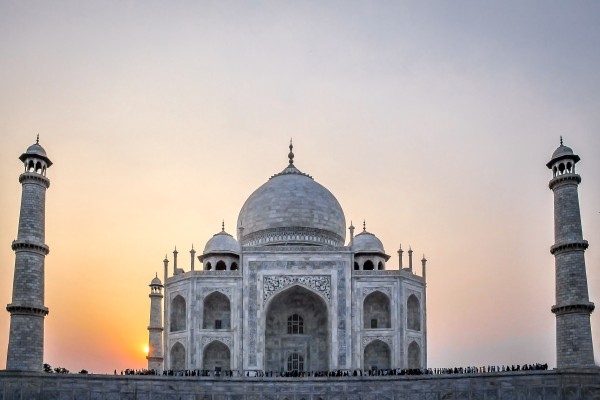 Taj Mahal Sunset